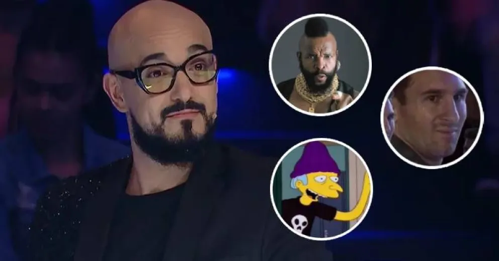 La lluvia de memes por el particular outfit de Abel Pintos en Got Talent: ¿Un homenaje a Mr. T?