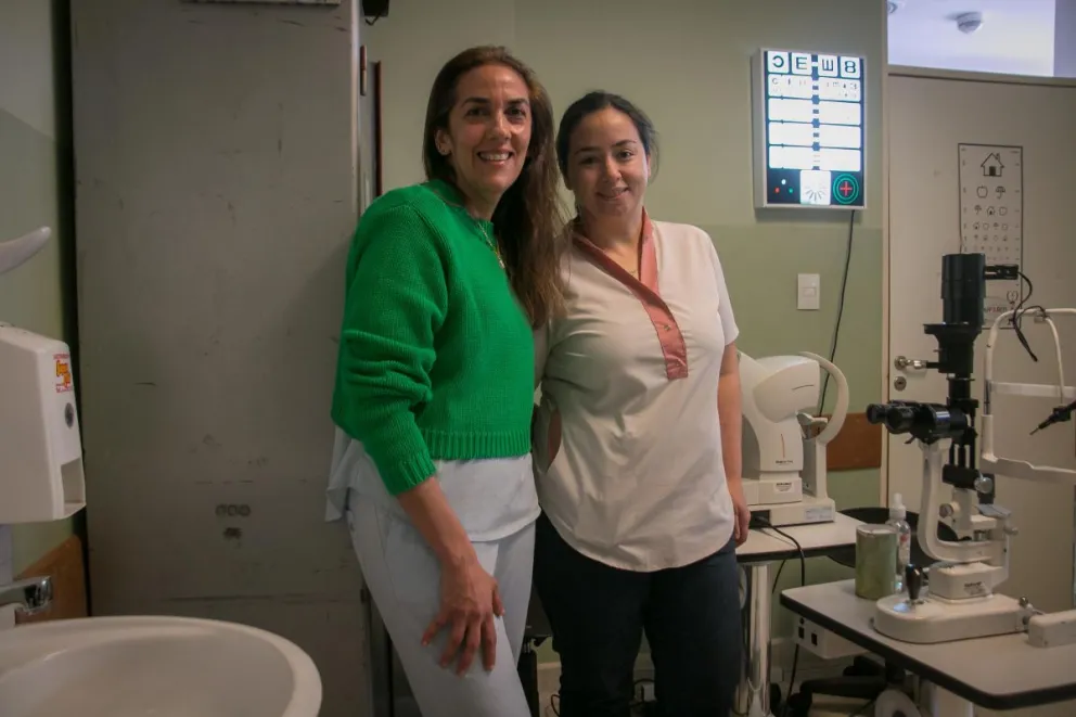 Realizaron campaña de detección temprana de ambliopía en el Hospital Zonal