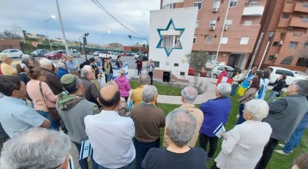 Familias judías del Alto Valle repudian actos terroristas en Gaza y ofrecen contención