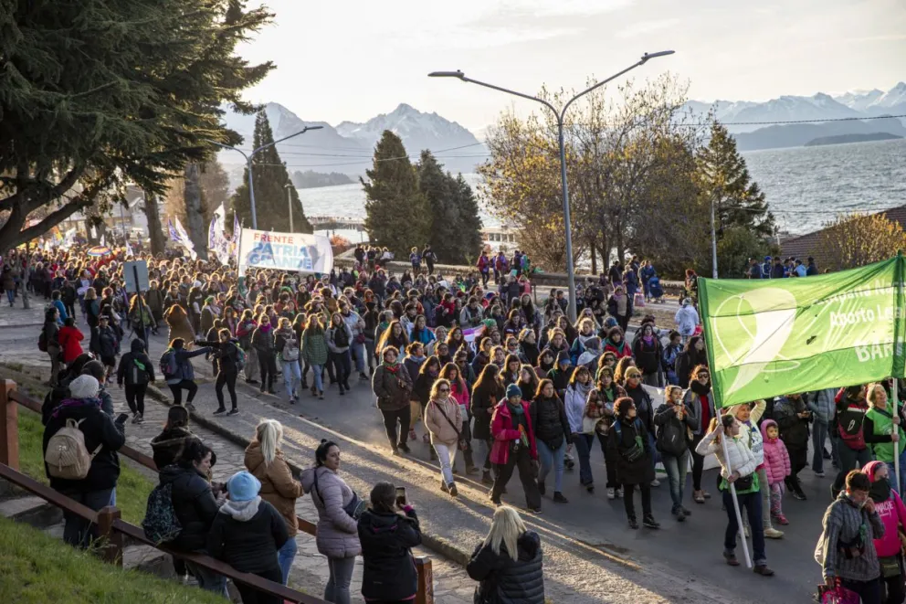 Mirá cómo sigue hoy el Encuentro Plurinacional de Mujeres y Disidencias en Bariloche