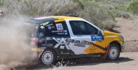 Locura total: 14 autos de Bariloche a Picun