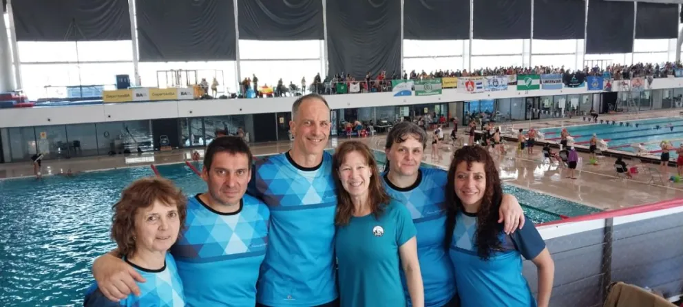 La natación máster barilochense se lució en el campeonato argentino