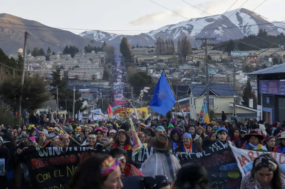 Mirá las fotos de la marcha del Encuentro de Mujeres y Disidencias 