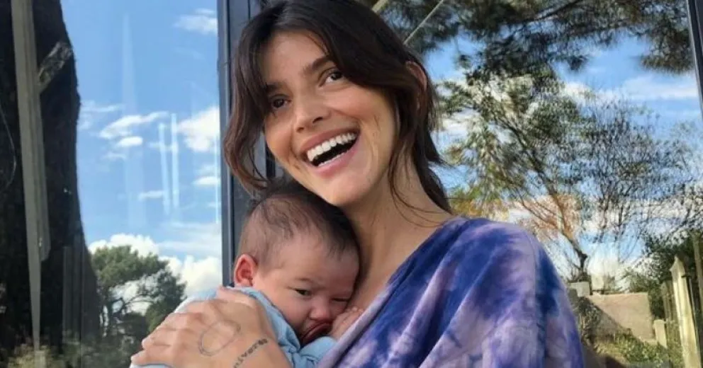 Calu Rivero mostró las mejores fotos de sus primeras vacaciones con su hijo Tao