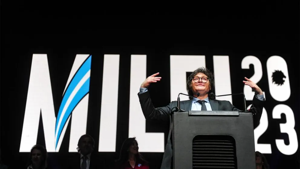 Javier Milei hizo su cierre de campaña: “Pongamos freno a los empobrecedores de siempre”