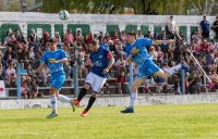 Debutó Mora en Alas: dos goles y mucha ilusión para todo Bariloche