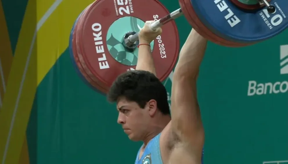 Noveno puesto para Dante Pizzuti en Santiago 2023