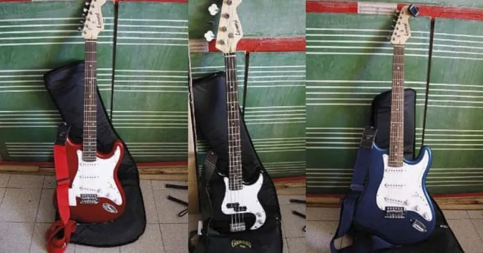 Comenzaron campaña solidaria en la escuela Vida por el robo de sus instrumentos musicales