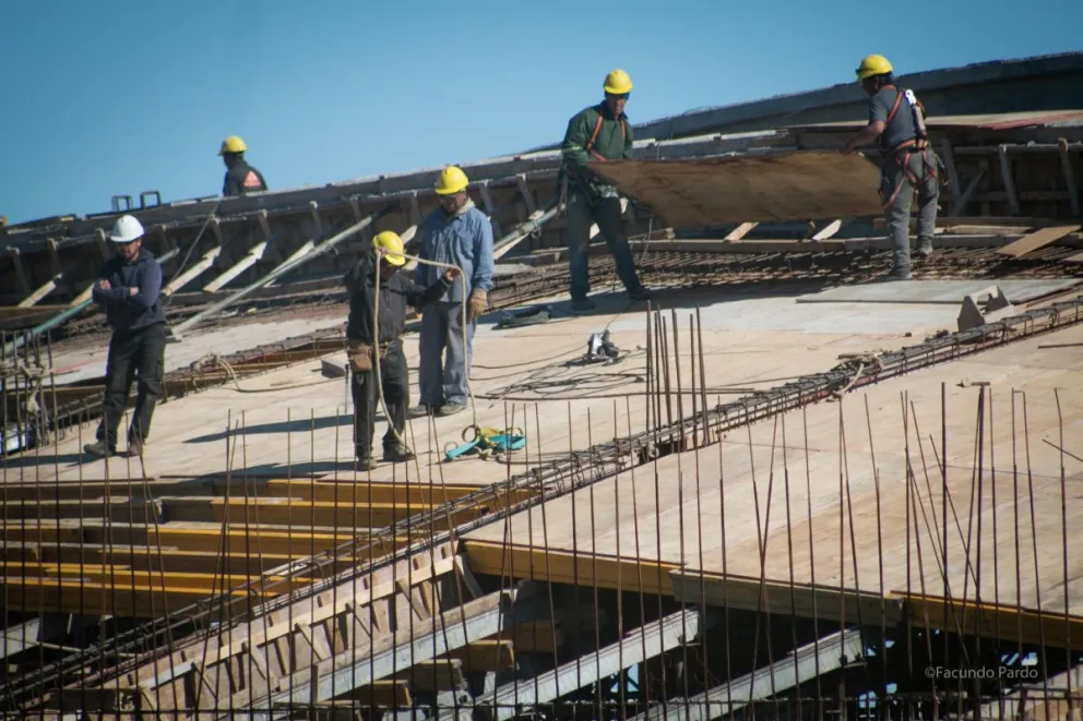 "En Bariloche tenemos muchas obras privadas que nos ayudan un montón”