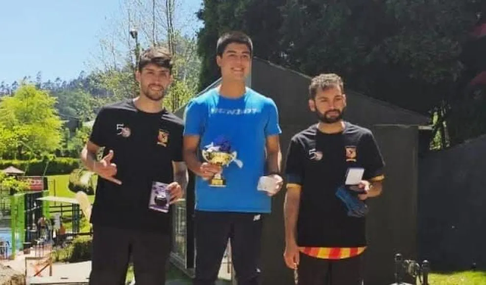 Antes de cerrar el circuito patagónico, fue finalista de una fecha nacional en Chile