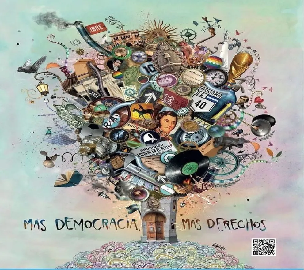 La Biblioteca Sarmiento celebra los 40 años de Democracia con una actividad pensada para las infancias