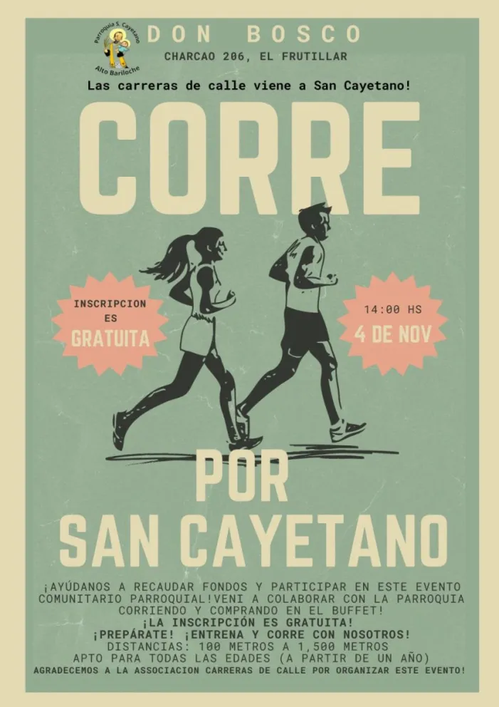 Carreras de Calle visita San Cayetano