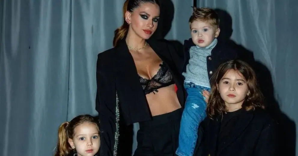 Muy original: Los increíbles disfraces de la China Suárez y sus hijos para celebrar Halloween