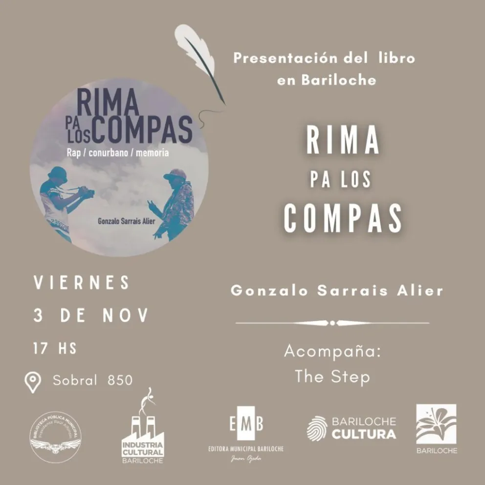 Presentan el libro “Rima pa los compas”, en la Biblioteca Raúl Alfonsín