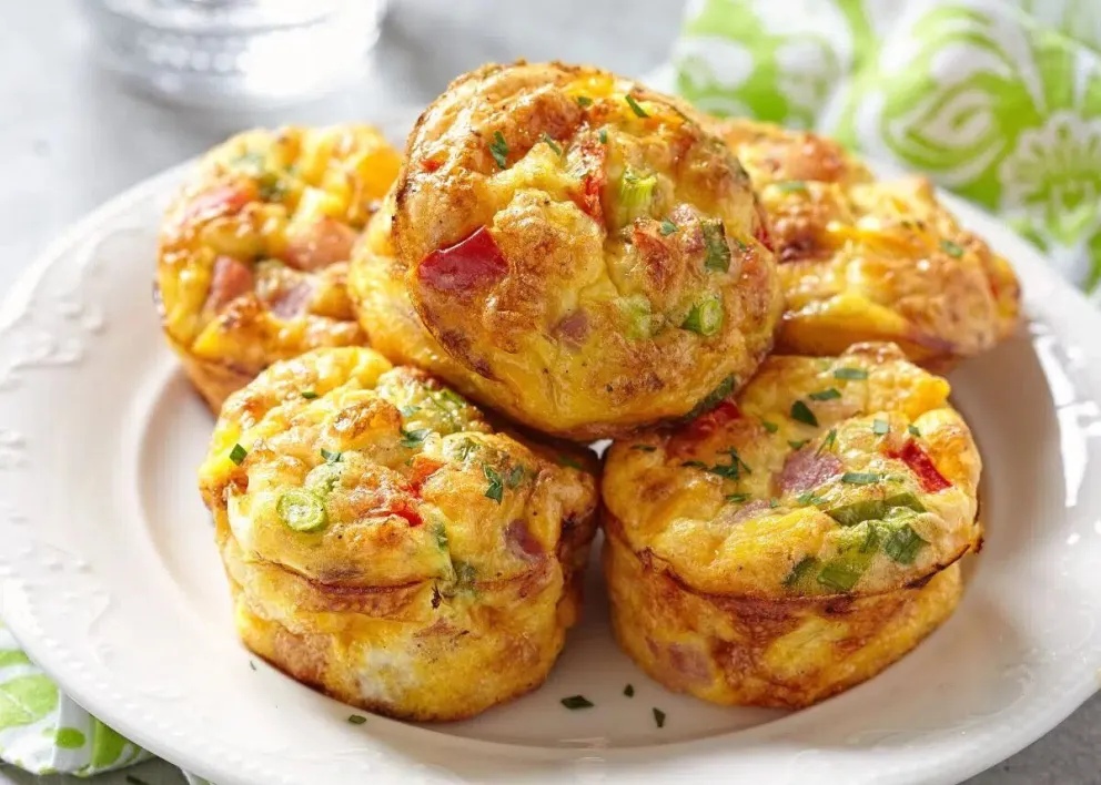 Una opción deliciosa y fácil: muffins de verdura