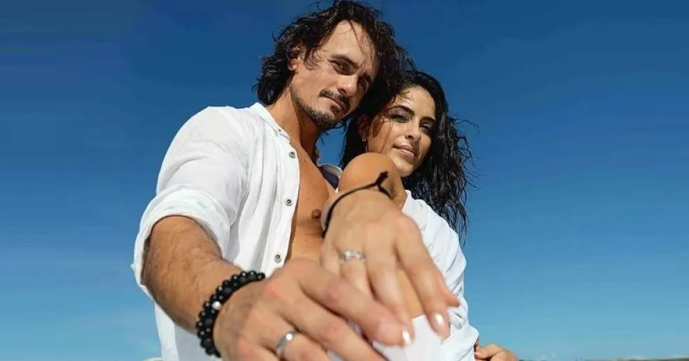 Las fotos del casamiento de Christian Sancho y Celeste Muriega en el Caribe