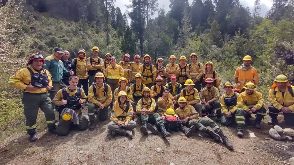 Finalizó el primer curso del SPLIF para combatientes de incendios forestales