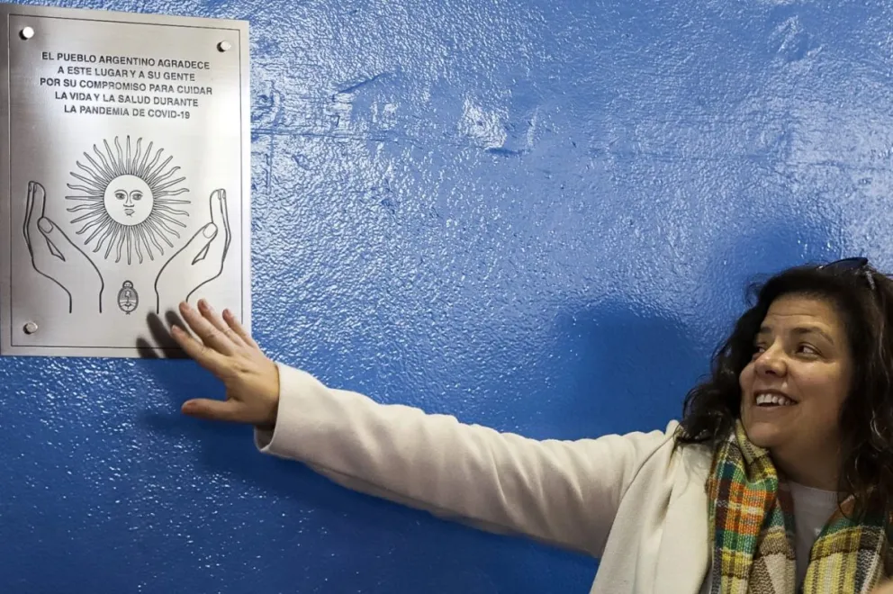 La ministra de Salud homenajeó el trabajo realizado durante la pandemia