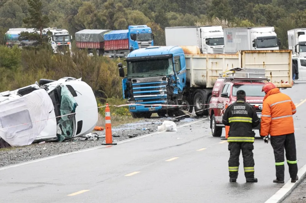 Hubo otra alta y ahora quedan dos pacientes internados en Bariloche tras el siniestro mortal de Ruta 40
