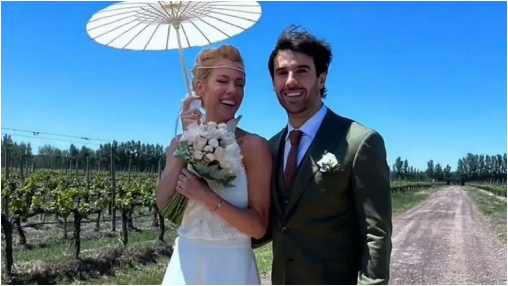 Cómo fue la torta en el casamiento de Nicole Neumann y Urcera