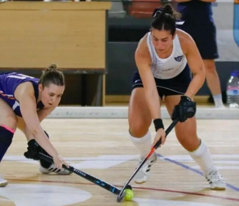 “Es un momento de mi vida como jugadora de hockey que estoy disfrutando un montón”