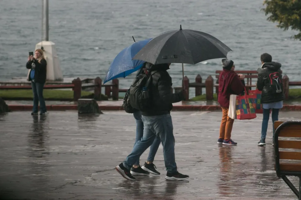 Según los pronósticos desde mañana volverían la nieve, el viento y la lluvia a Bariloche  
