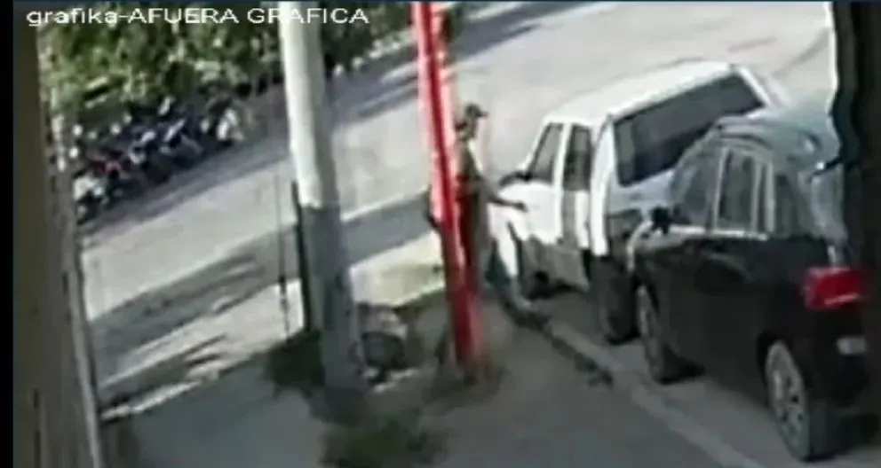 Intento de robo en un auto estacionado a plena luz del día