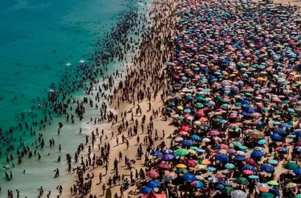 Récord histórico: Río de Janeiro alcanza los 58,5ºC en medio de una ola de calor devastadora