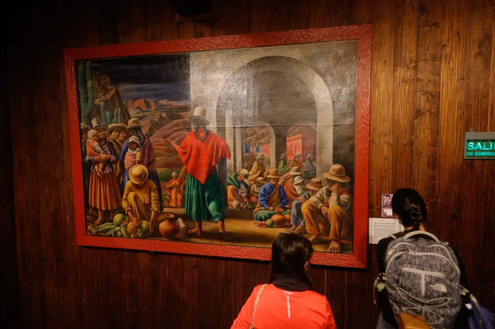 Jujuy, la obra de Berni volvió al Museo de la Patagonia