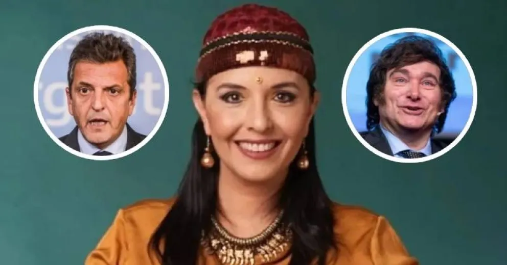 Jimena La Torre lanzó sus predicciones para el balotaje entre Sergio Massa y Javier Milei