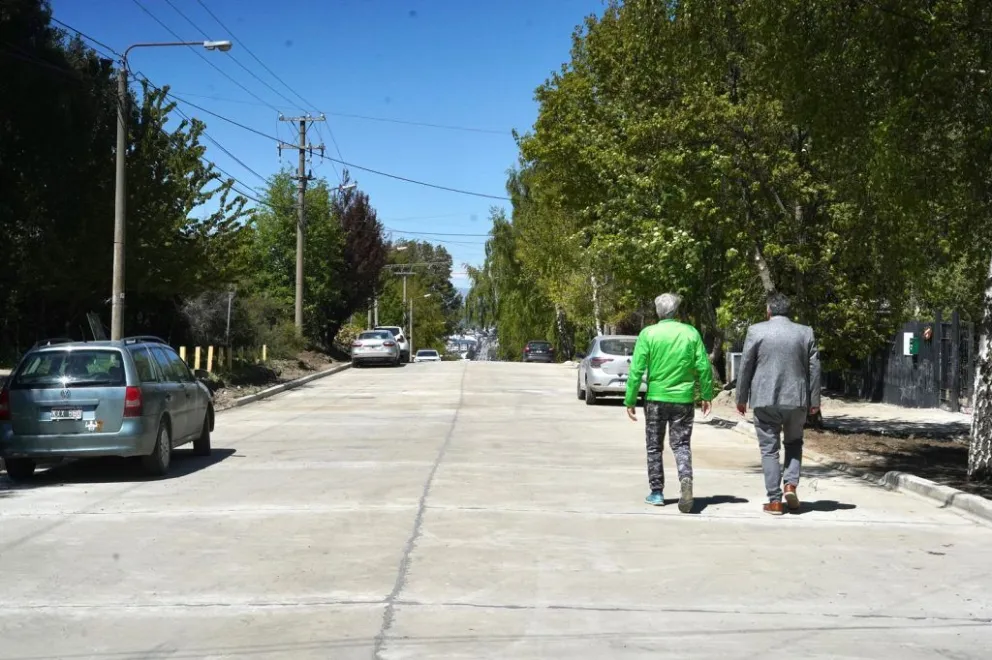Finalizada la obra se reabrió la calle 24 de Septiembre
