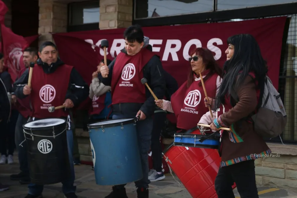 Paro y concentración de ATE Seccional Bariloche