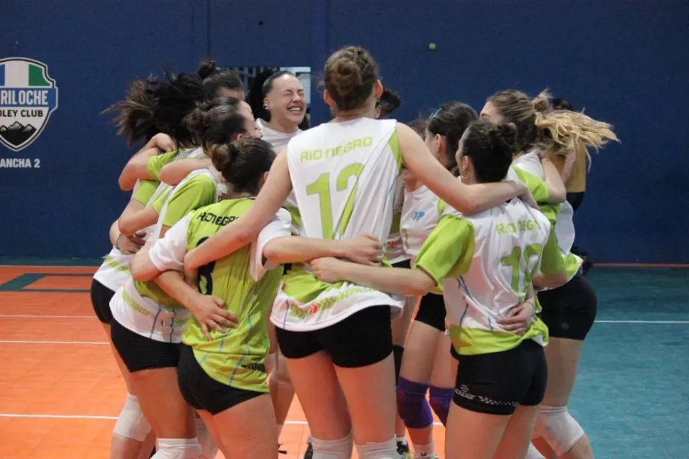 Río Negro a la final en vóley femenino
