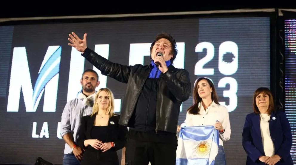 Javier Milei cerró su campaña en Córdoba acompañado por Patricia Bullrich