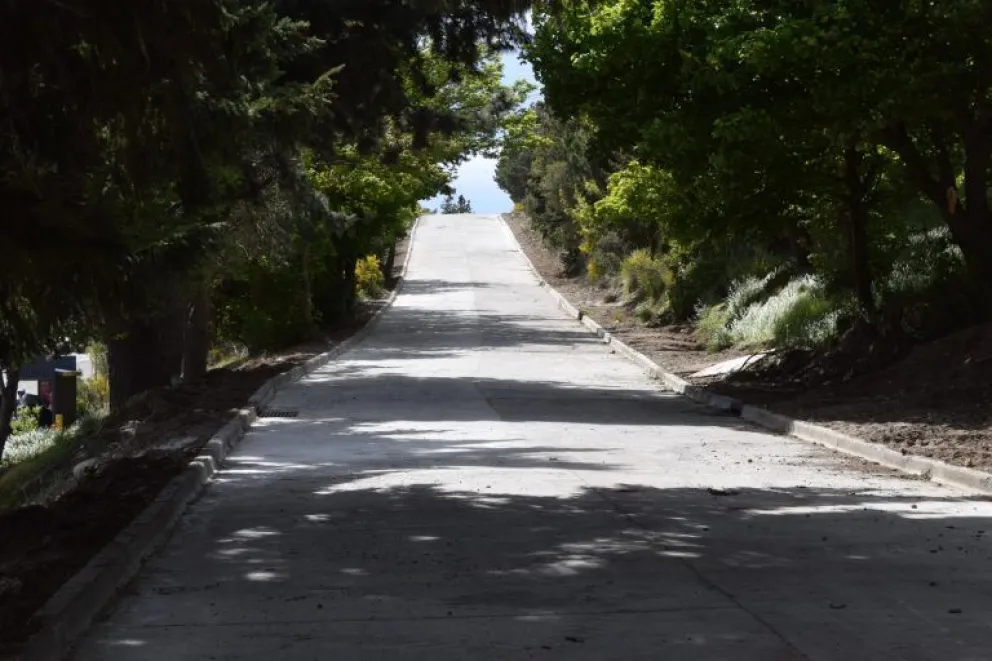 Ya se encuentra habilitada la calle Carriego en el barrio El Cóndor 