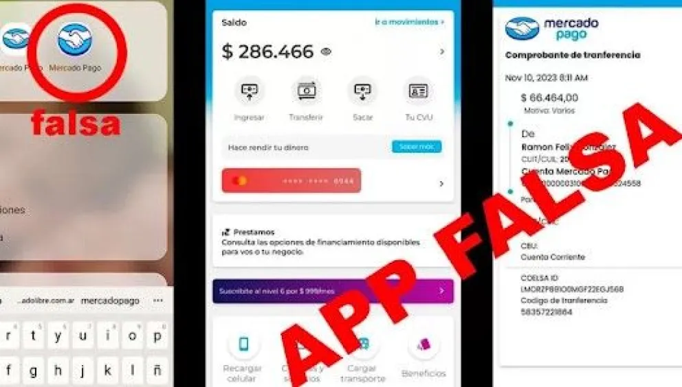 Detuvieron a dos mujeres que estafaban en supermercados con una aplicación trucha de Mercado Pago 