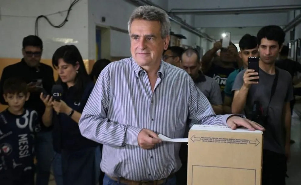 Votó Agustín Rossi: “Nuestro mensaje ha ido adquiriendo mayores niveles de adhesión”