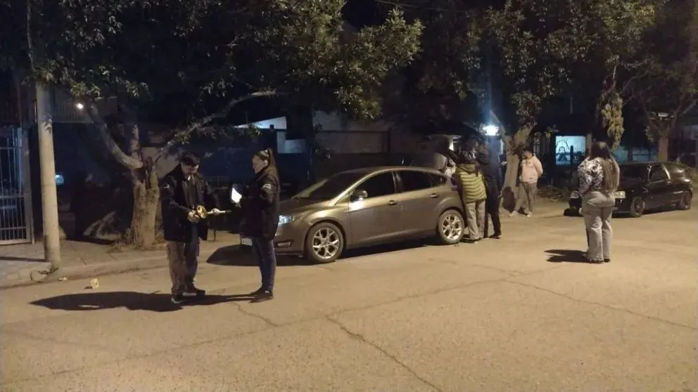 Violento ataque a tiros en el barrio Flamingo de Cipolletti