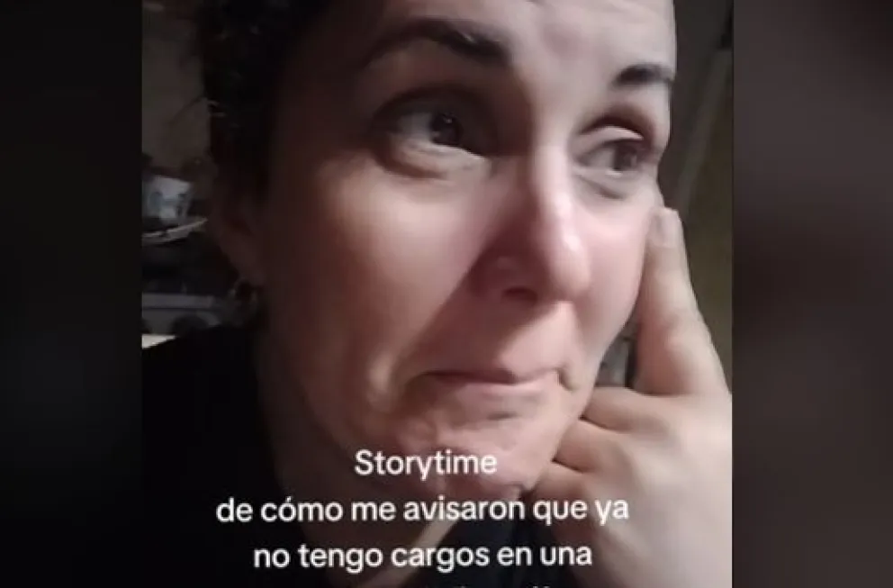 La profesora de la universidad que hizo un video contando su historia "Para que lo vea Milei"