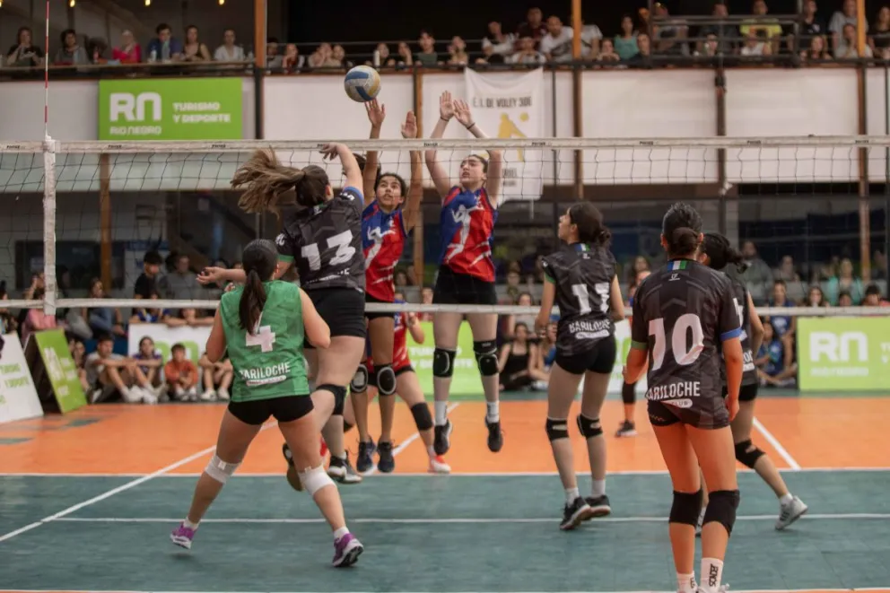 Gran cierre del vóley en Bariloche Vóley Club