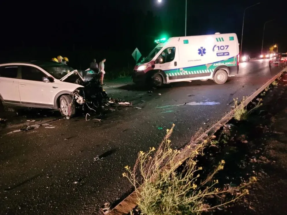 Identificaron a los rionegrinos fallecidos ayer en la madrugada en Ruta 7