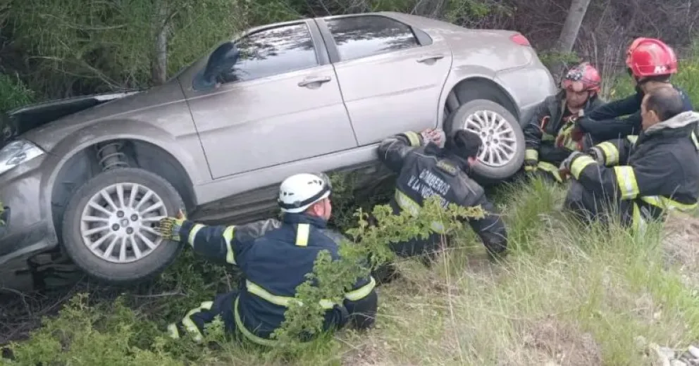Cuatro heridos leves en un choque en la zona del arroyo Pedregoso