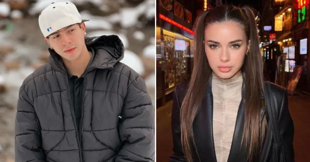 Rusherking fue visto a los besos con una amiga de Mar Lucas, su ex