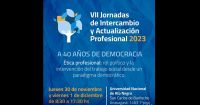 Invitan a las VII Jornadas de Intercambio y Actualización Profesional 