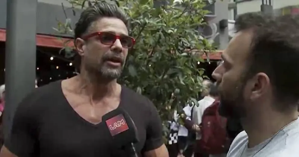 El tenso momento que Luciano Castro le hizo pasar a un cronista de LAM