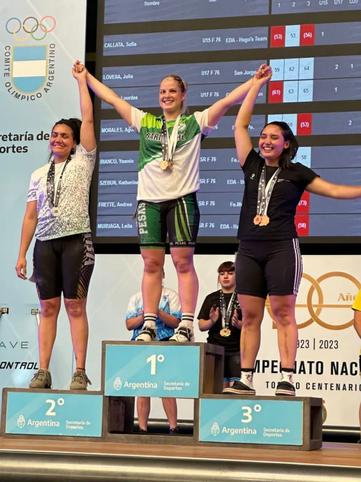 Katherina Szebun: “Mi objetivo es seguir mejorando”