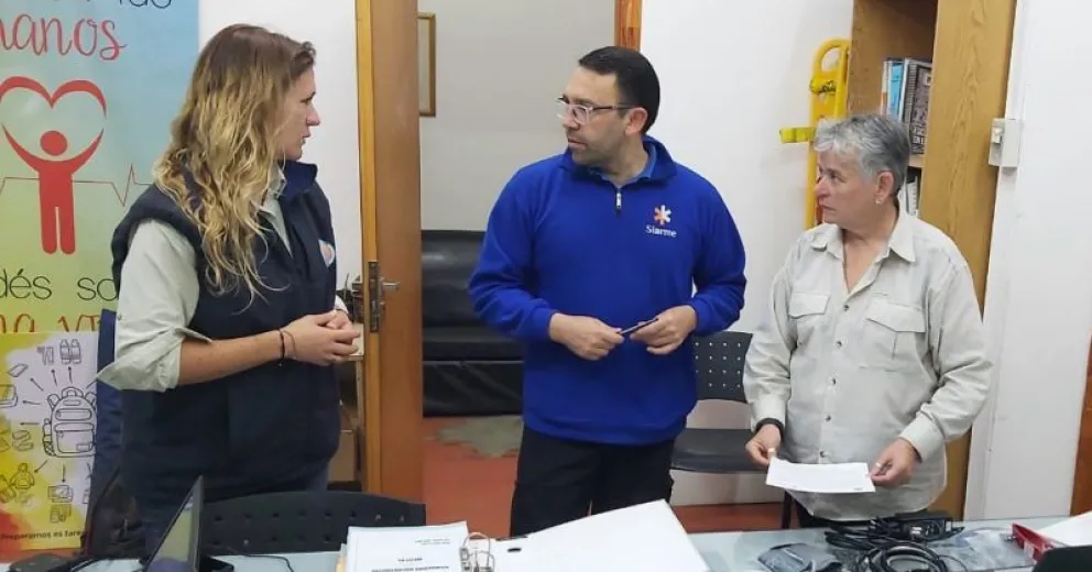El municipio cedió en comodato un Centro de Diagnóstico Móvil al SIARME