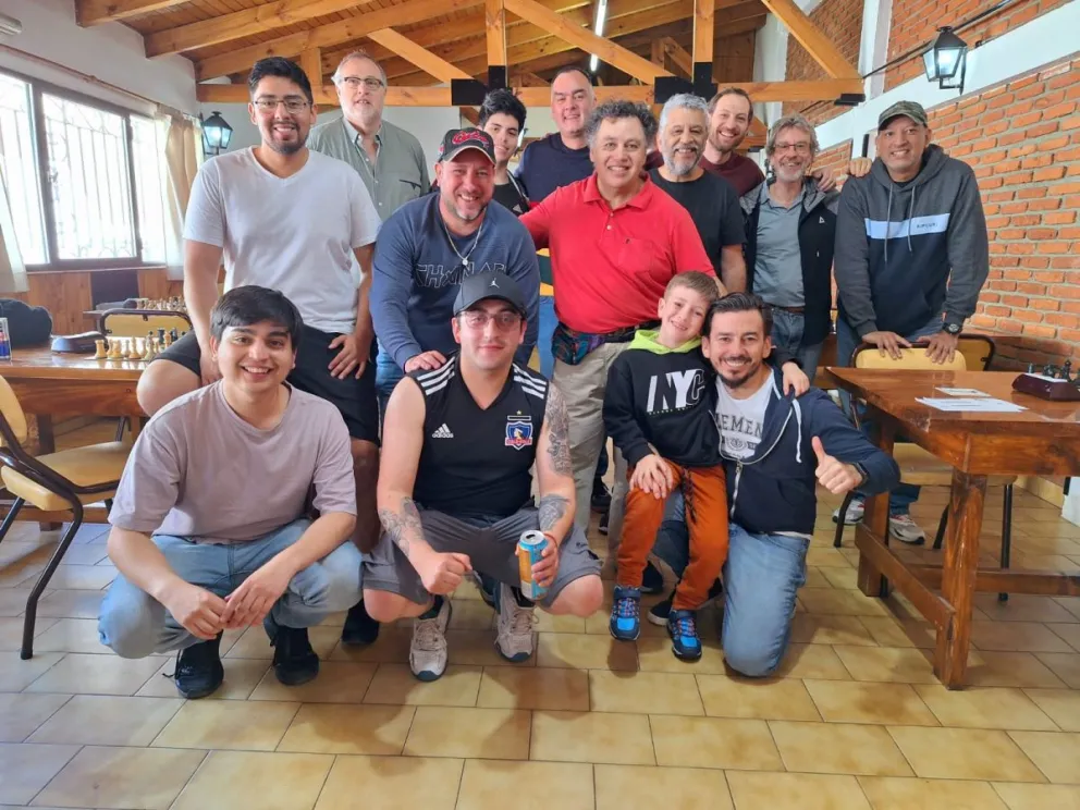 Ajedrecistas locales recibieron a delegación de Chile