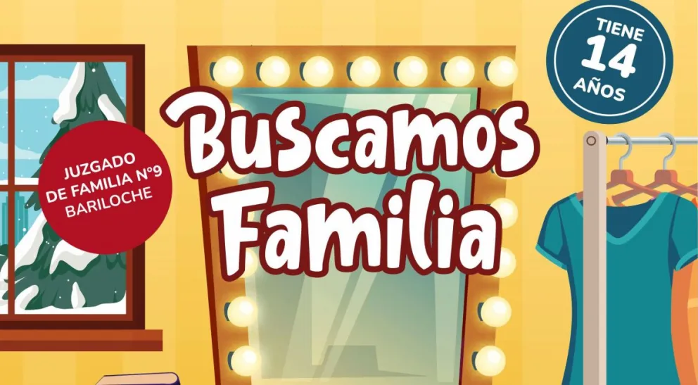En Bariloche convocan a familias para adoptar a una adolescente de 14 años