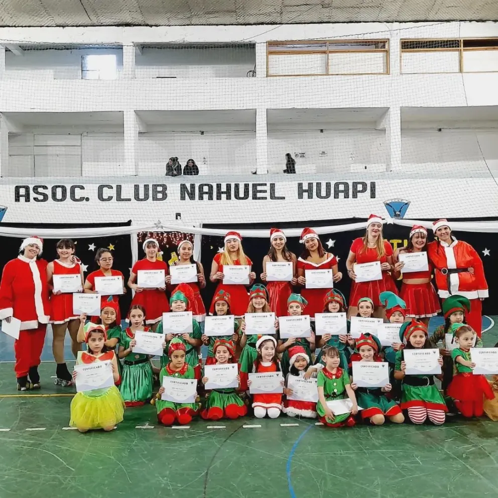 Impresionante cierre de la Escuela de Patín del Nahuel